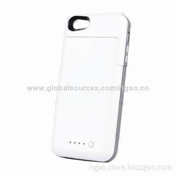 2,800mAh Rechargeable Battery Case for iPhone 5C, with Built-in LED Indicator
